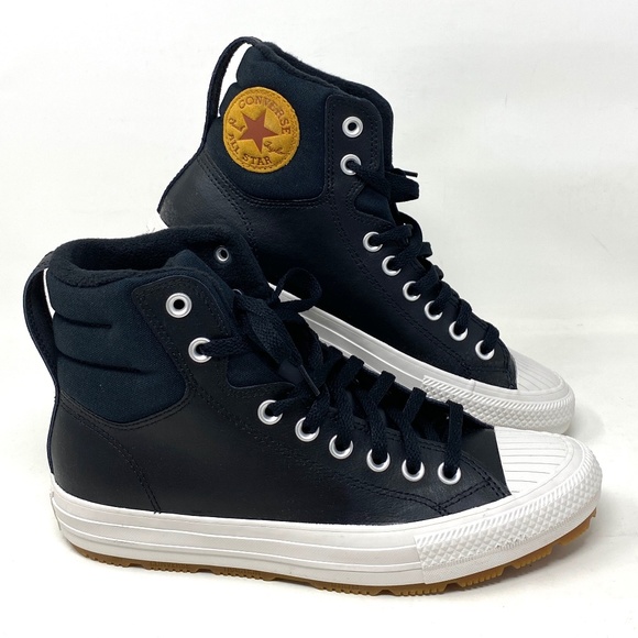 Converse Shoes - Converse Ctas Berkshire Boot High Top Black Junior Women's Leather Size 271710C